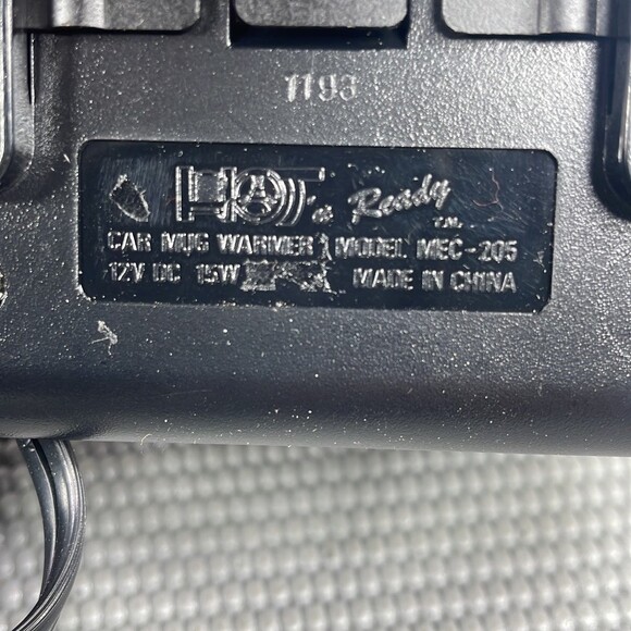 Travel Coffee Mug & Power Warmer Model MEC 205 Vintage Mountable Hot and Ready - Picture 9 of 9